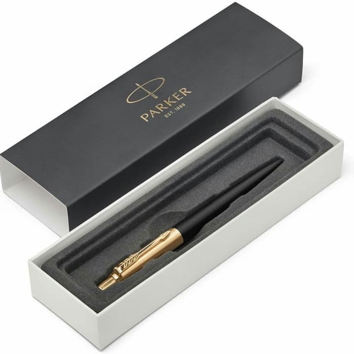 

BISA COD Parker Jotter Premium Bond Street Black GT Ballpoint Pen, Gift Box