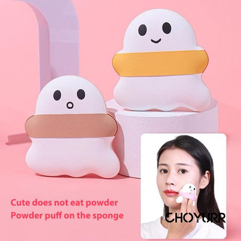 【COD】Puff Bedak Bantal Udara Menebal Bentuk Lucu Puff Rias Spons Penginderaan Udara-CH