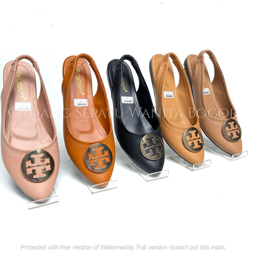 RECOMENDED Gratica Sepatu Wanita Sandal Flat Tali Minnie Travel MA 49