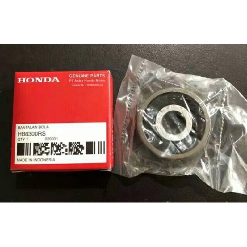 BEARING 6300 RS PAKET ISI 10 LAHAR RODA DEPAN 6300 KEMASAN KOTAK