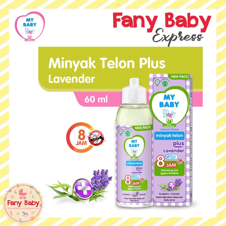 MY BABY MINYAK TELON PLUS ANTI NYAMUK 8 JAM [BEST SELLER]