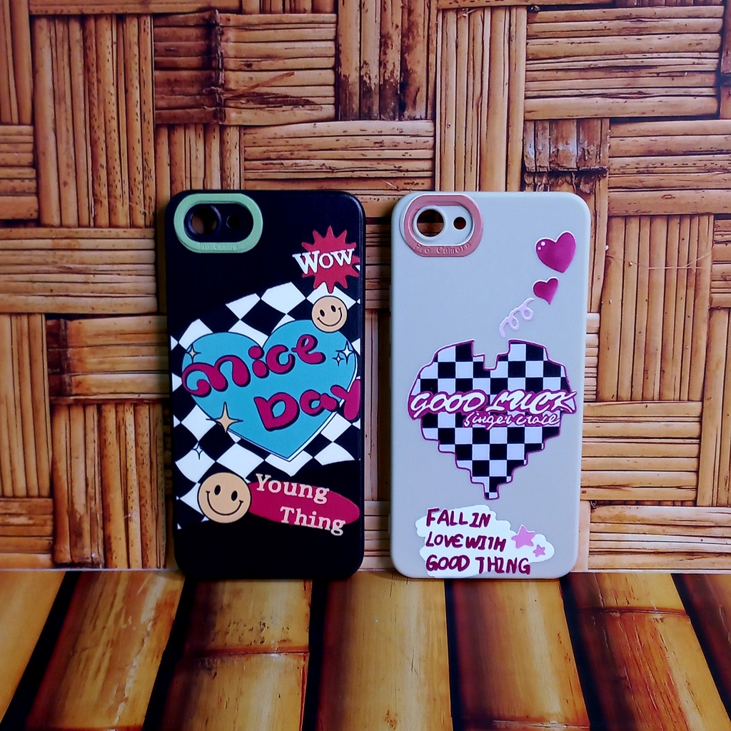Case Vivo 1808 1812 Softcase Motif Love Vivo Y81 Y81i