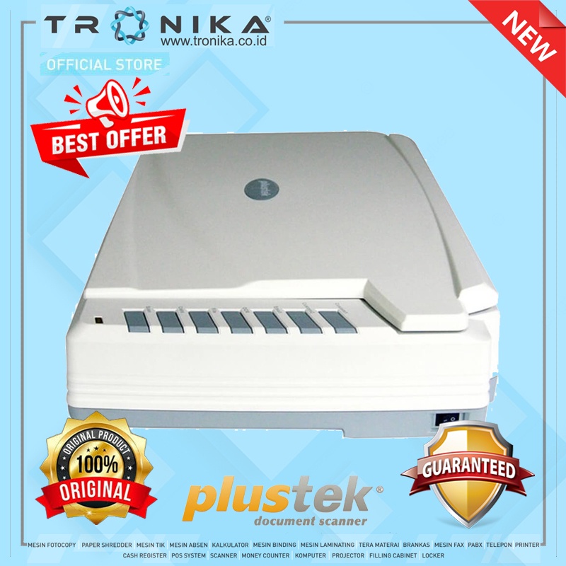 SCANNER DOKUMEN FALTBED PLUSTEK OpticPro A320E