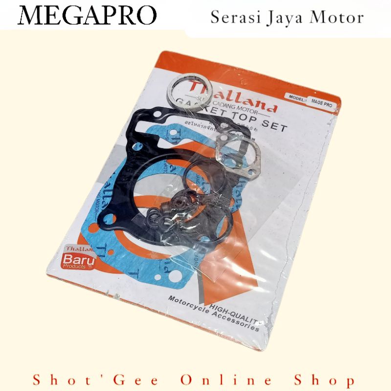 GASKET PAKING TOPSET TOP SET PLUS SEAL KLEP MEGAPRO NEW VERZA