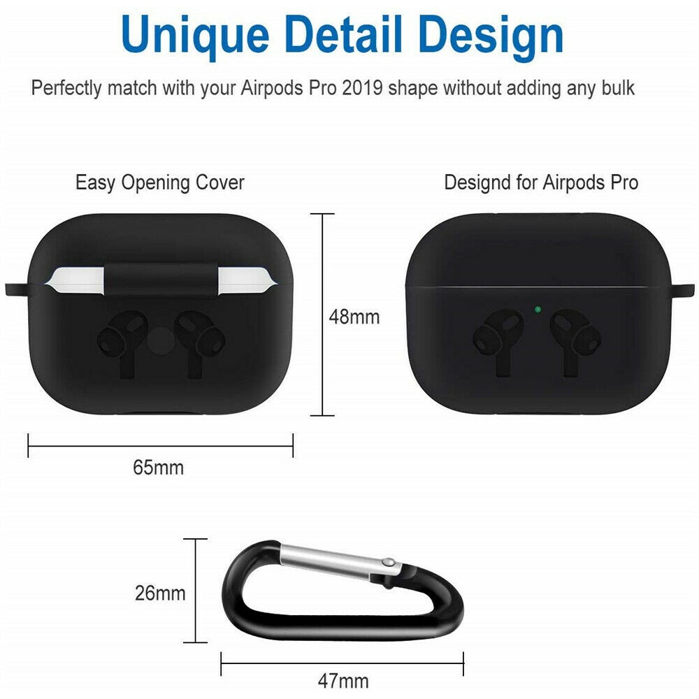 Kompatibel Untuk Apple AirPods Pro Silikon Case, Kompatibel Untuk AirPods Pro Pelindung Case, Tiga Generasi Dari Nirkabel Bluetooth Cover/Penjualan Panas