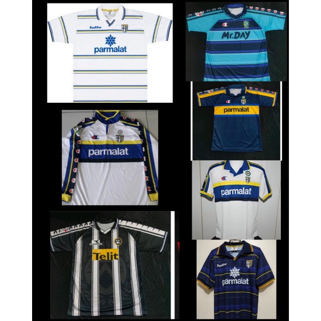 Jersey Kiper Parma 1999/2000/Jersey Udinese 1999 Home/Jersey Parma 1999 Away/Jersey Parma 1998 Away 