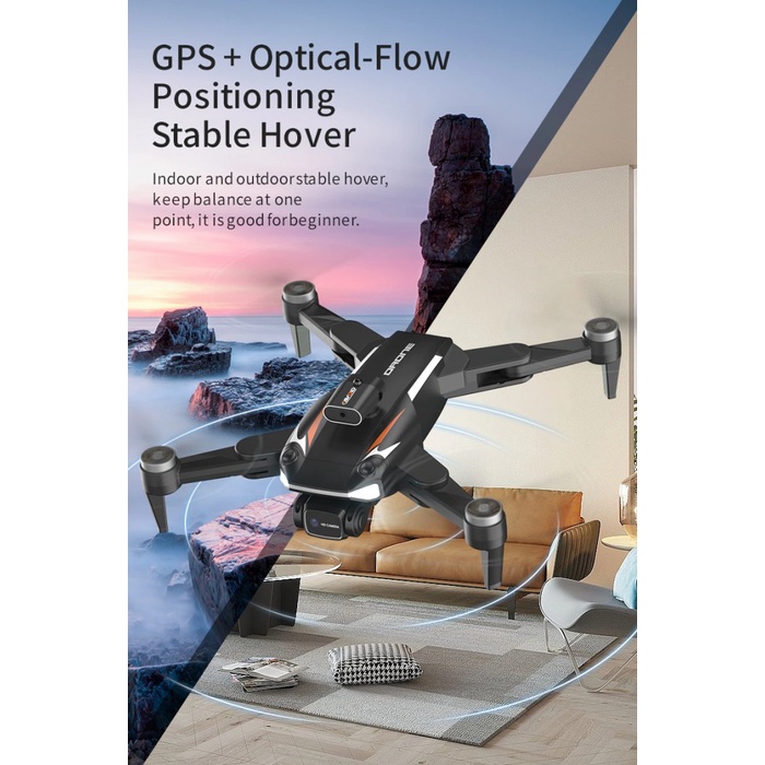 DRONE GPS BRUSHLESS JJRC X25 DUAL CAMERA ABOSTACLE AVOIDANCE