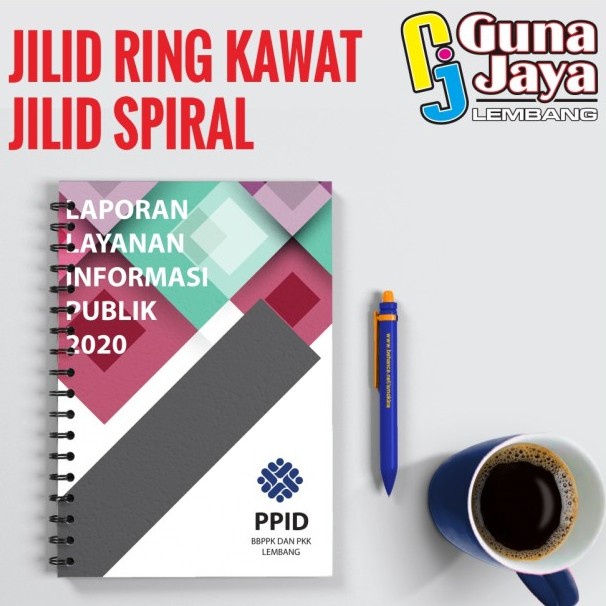 

Jilid Ring Kawat – Jilid Spiral -- Putih