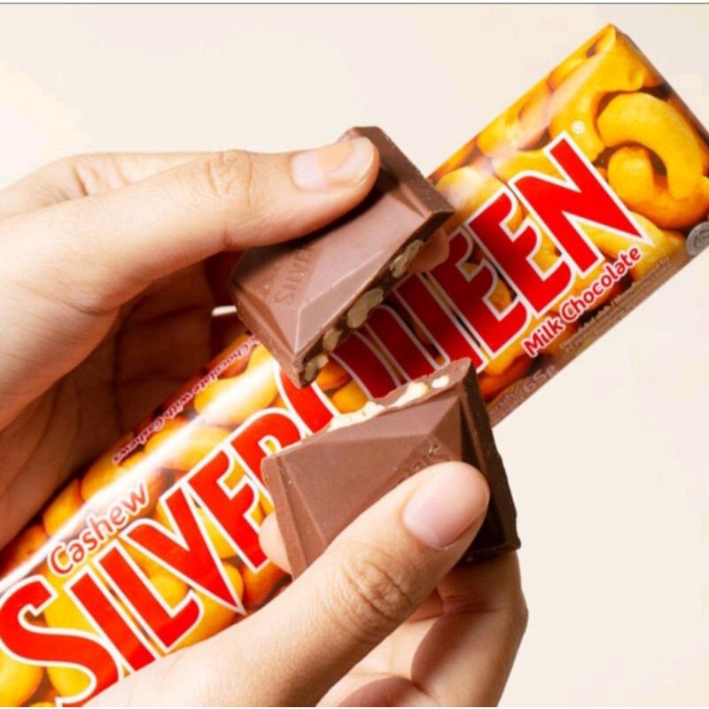 Sliverqueen Chocolate Almond | Silverqueen Chocolate Cashew 58gr