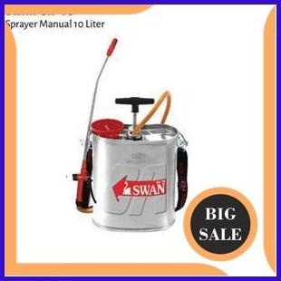 parts SWAN Hand Sprayer Manual Semprot Hama Manual Stainlees Steel SA-10 10 Liter 1F3B23