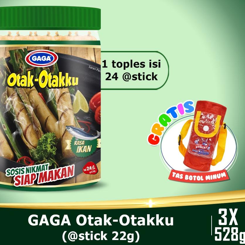 

♬ Beli 2 Toples GAGA Otak-otak 21g GRATIS 1 Toples GAGA Otak-otak 21g. (GG49) ✬