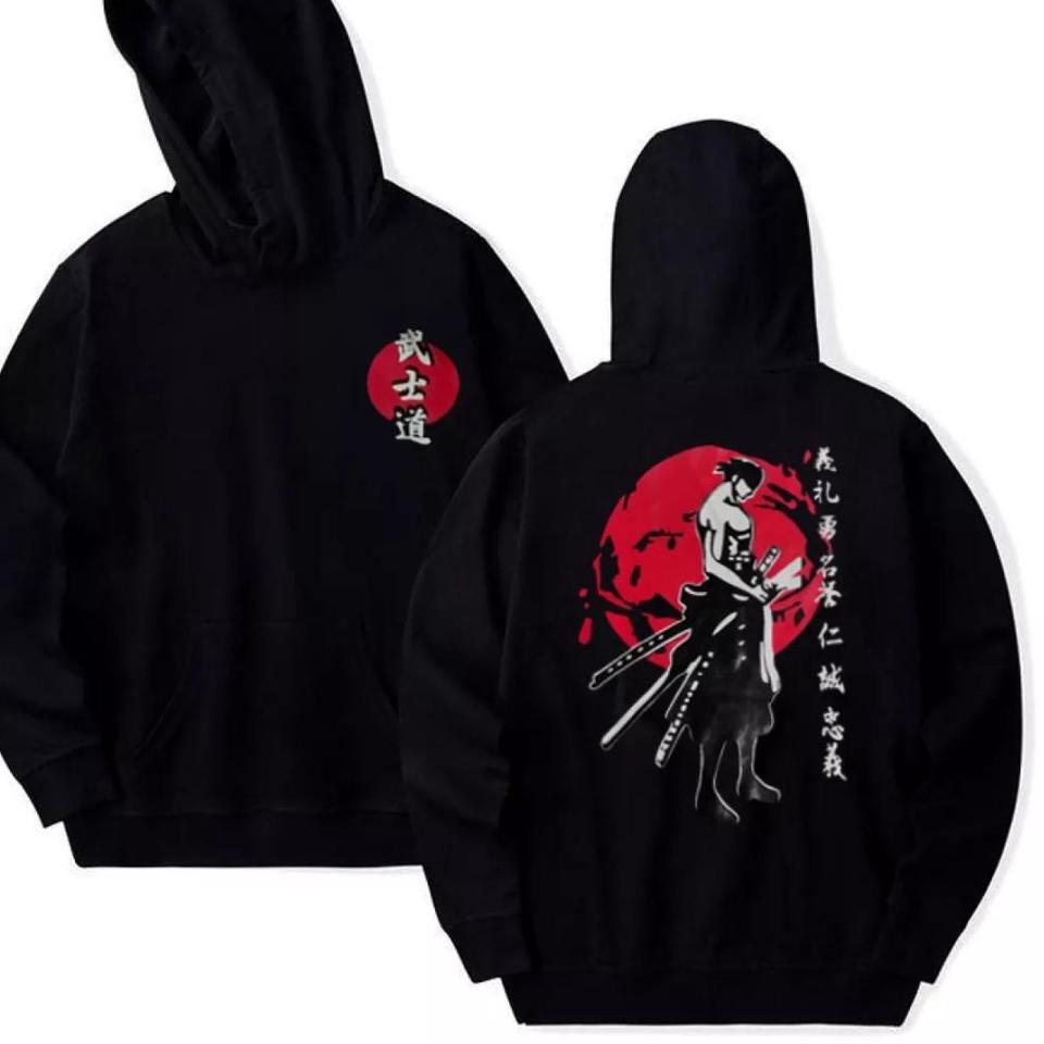 ➼ Jaket SAMURAI JAPANESE HOODIE }} Jaket Sweater Hoodie Jepang Original Pria COD Bayar ditempat ☏
