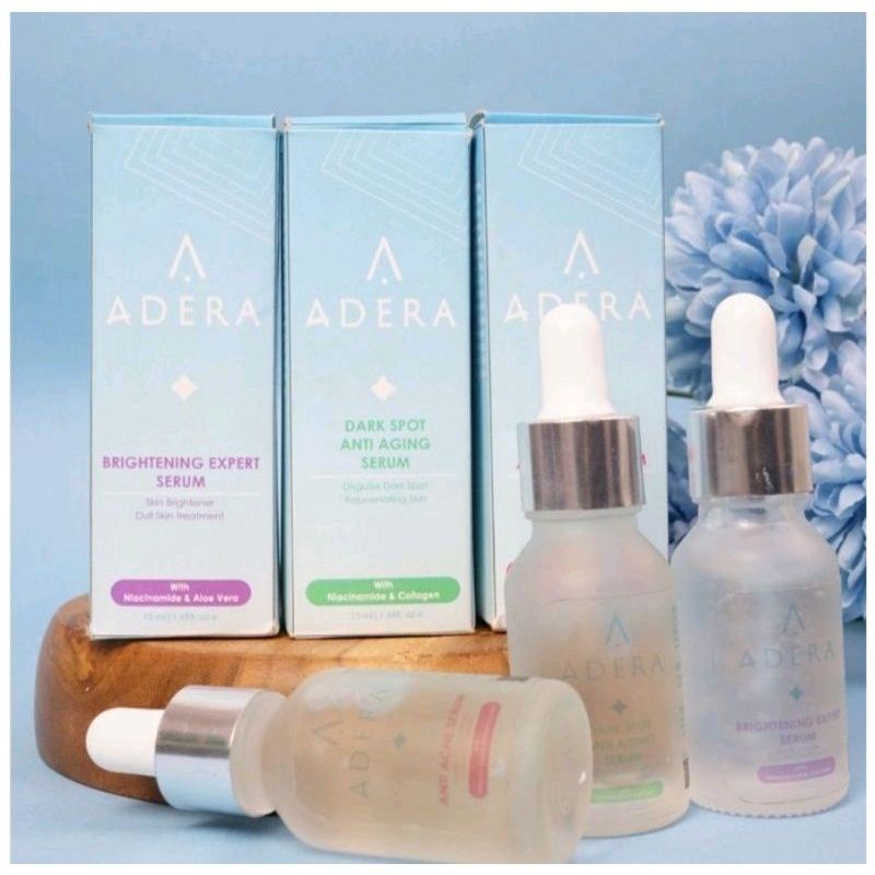 SERUM ADERA FACE SERUM ORIGINAL WAJAH ORI UNTUK FLEK HITAM GLOWING ORI BPOM ASLI 100%