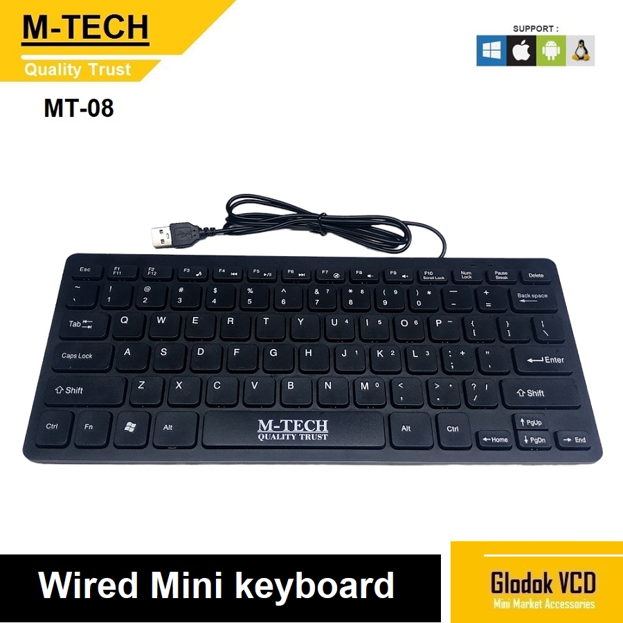 M-Tech Keyboard Mini USB MT-08