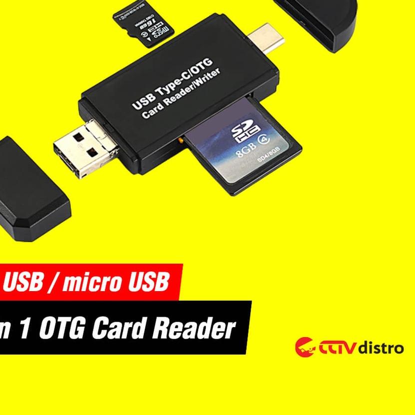 ◌ Card Reader Type C / USB / Micro USB / SD / Micro SD / TF Mini OTG ☞