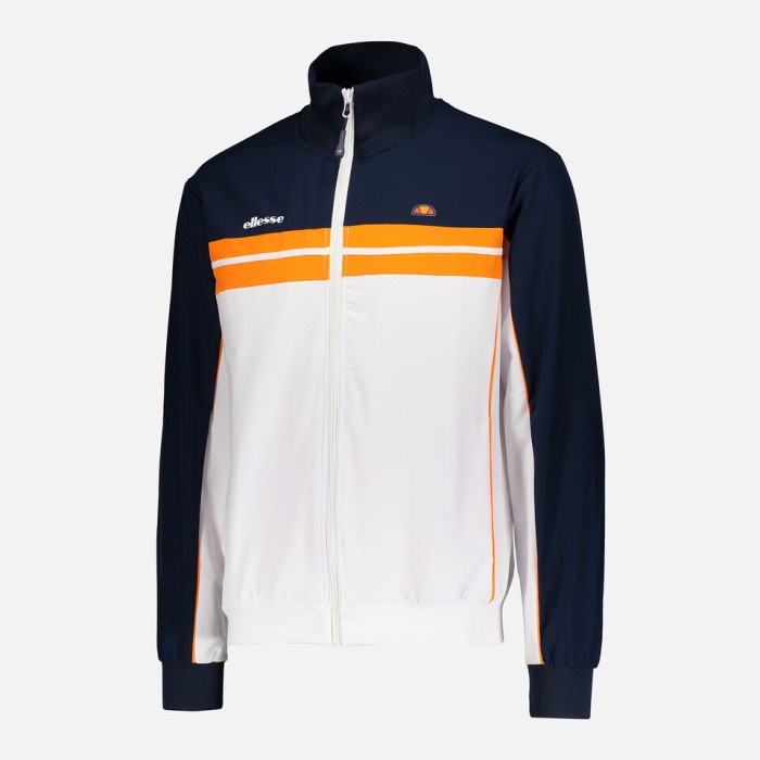 Jata Ellesse Tuta Tracktop Navy / Orange / White Original