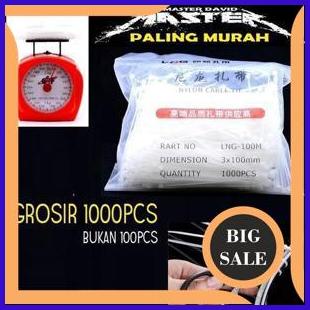perkakas GROSIR 1000PCS Kabel Ties 10CM 1000PCS 100MM 10 CM Tali Tis Cabel Insulock Cable