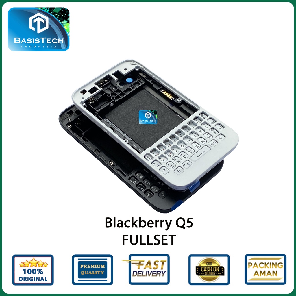 HOUSING CASING BLACKBERRY BB Q5 FULLSET ORIGINAL QUALITY