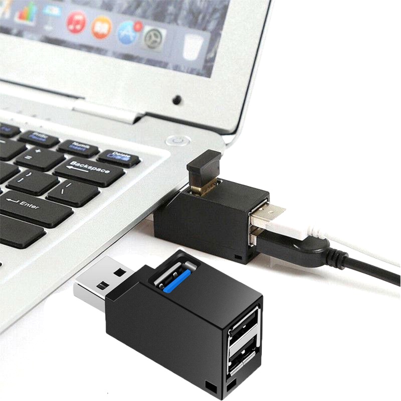 SIFREE Mini USB Hub Super Speed USB 3.0 3 Ports - ZG1063