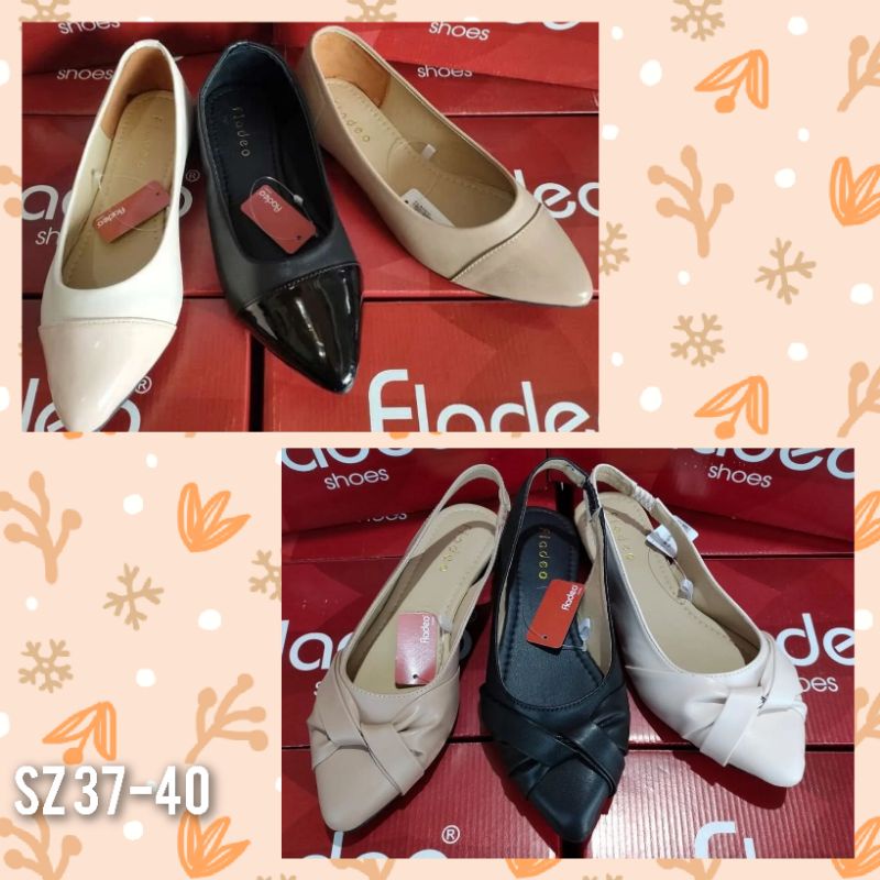 Sepatu Flatshoes Wanita Branded Fladeo