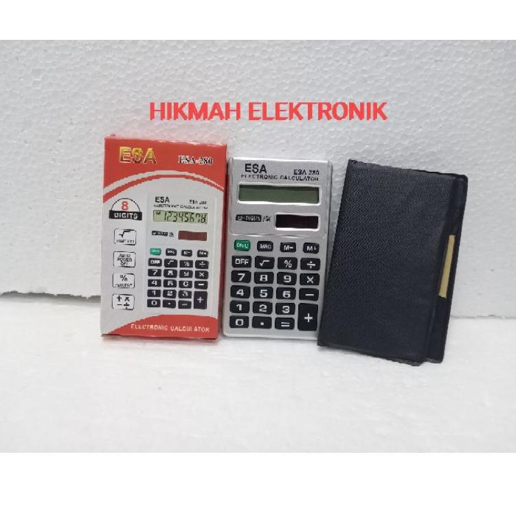 

O77 kalkulator ESA-280/Kalkulator mini/calkulator saku/calkulator pocket/calkulator praktis HOT ㅸ