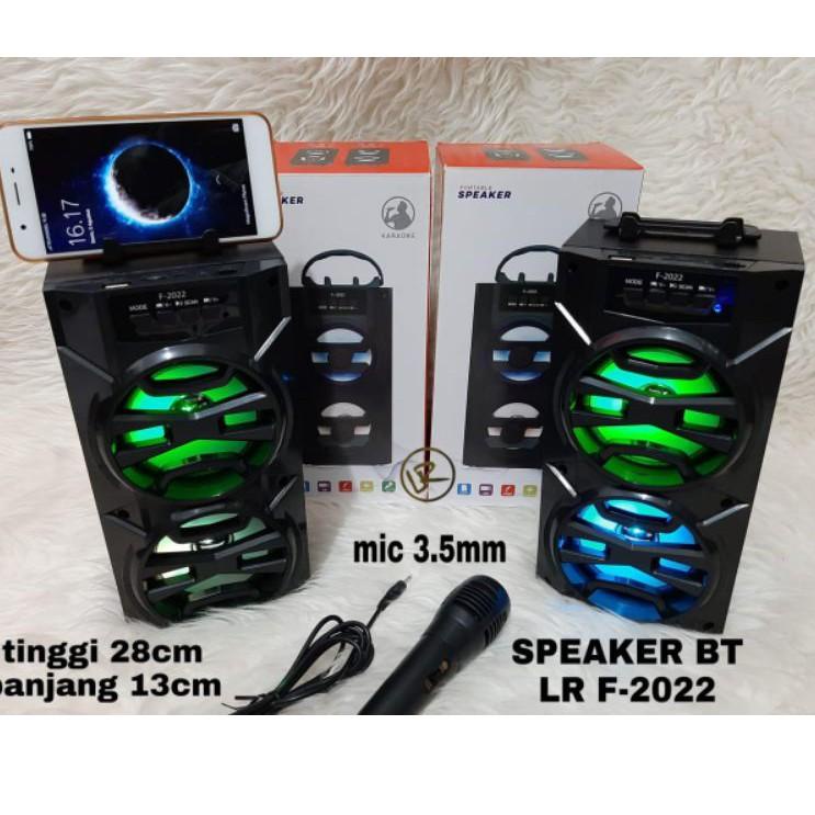۞ [MAA] Speaker Bluetooth LR F-2022 + mic ♩