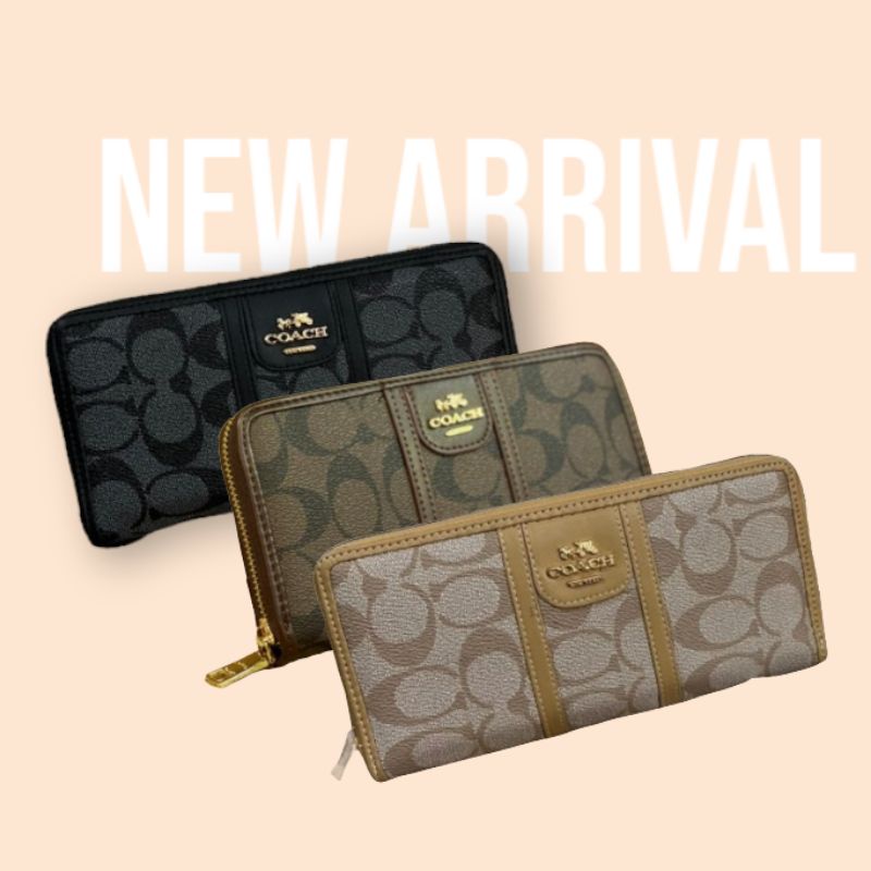 DOMPET PANJANG WANITA COACH IMPORT FREE BOX