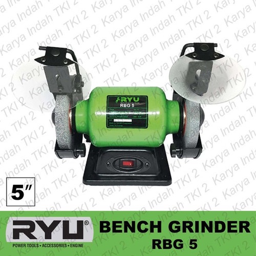 RYU BENCH GRINDER / GERINDA / GURINDA DUDUK5&quot; (5 INCH) / RBG 5