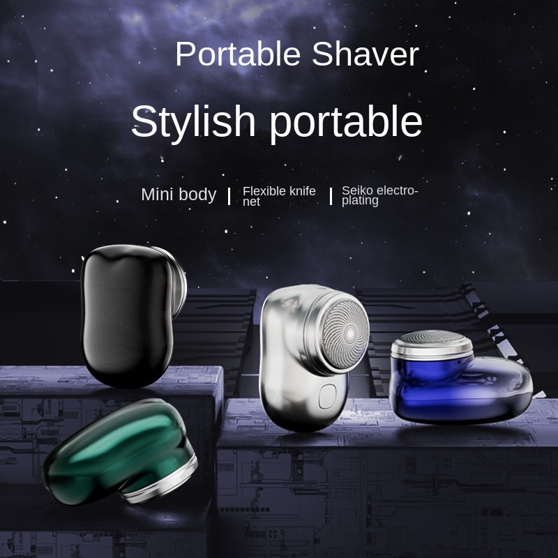 Alat Cukur mini Elektrik USB rechargeable shaver Alat Cukur Tahan Air Pria travel portable