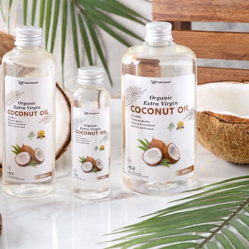

◘ Extra Cold Pressed Premium Organic Pure E Ekstra Virgin Minyak Kelapa Murni Asli 100% Organik ☄