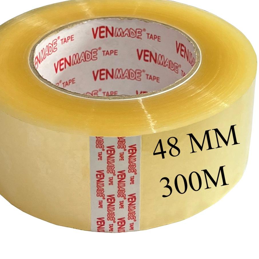 

IAN936 (PCS) Lakban Bening Jumbo 2" / 48 MM x 500 Y / MERK VENMADE +++