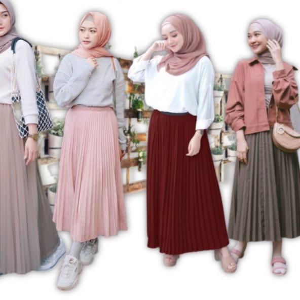 ➪ ROK PLISKET ANAK PEREMPUAN, ROK PLISKET REMAJA SMP PREMIUM UMUR 10 - 16thn / ROK PLISKET UNTUK REM