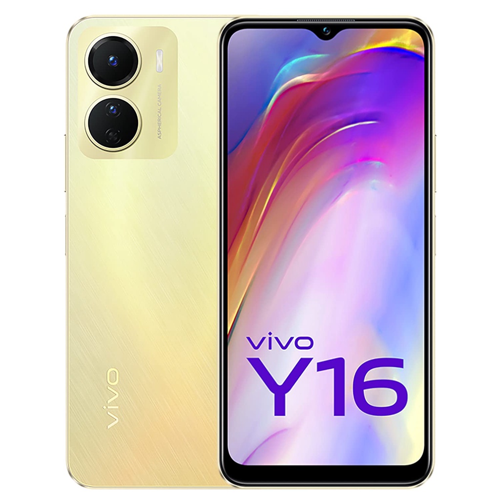 Vivo Y16 3/32GB | 4/32GB | 4/64GB Funtouch OS 12 (Android 12) | Octa-Core 2.3GHz | Garansi Resmi