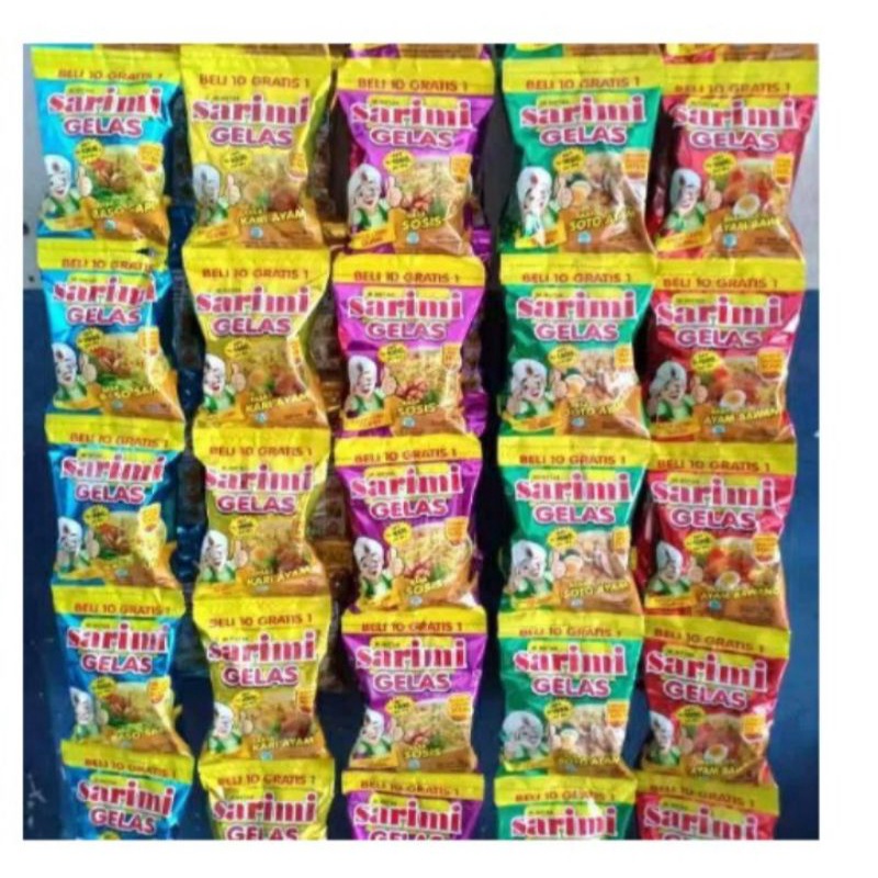 

SARIMI / MI GELAS / 1 RENCENG ISI 10 PCS