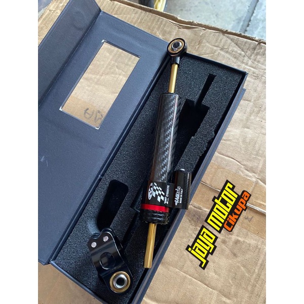 Jual Steering Dumper Stabilizer Stabiliser Stang Carbon Model Matris Shopee Indonesia