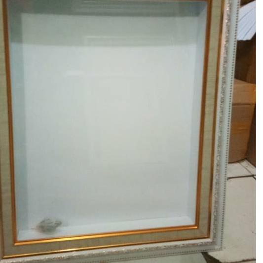 ➱ Bingkai double frame 3D mahar uk. 30x40 cm (K. 5cm) ✱