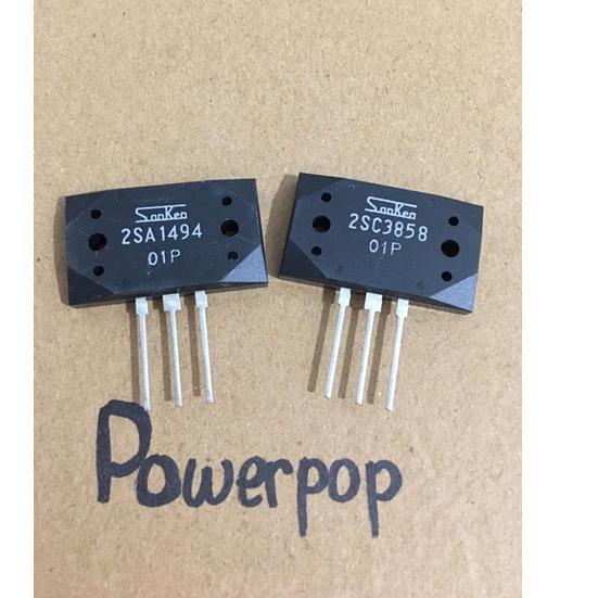 ➱ Transistor Sanken 2sa1494 2sc3858 Harga per1set original Japan / Tr sanken  ™