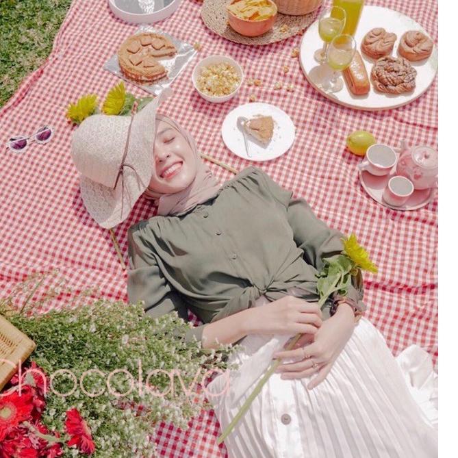 ➳ KAIN PIKNIK KOTAK KOTAK/ ALAS PIKNIK / KAIN FOTOGRAFI ✷