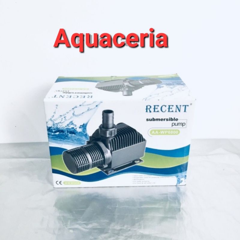 Pompa celup Aquarium Kolam RECENT AA WP 6800 Water pump