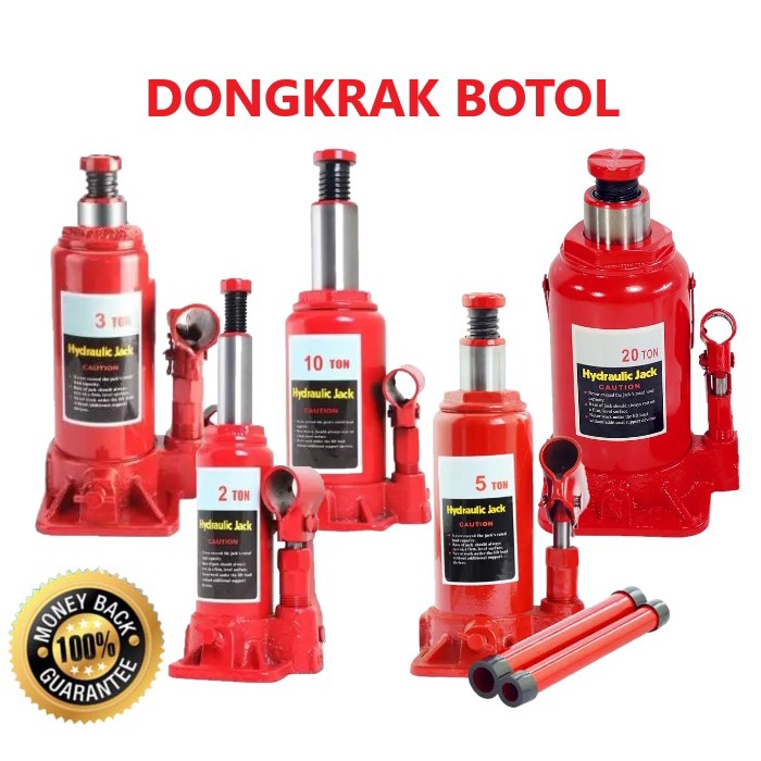 TERBARU - Dongkrak Mobil / 5 ton 3 ton 2 ton - Dongkrak Botol Hidrolik Hydraulic 5ton 3ton 2ton - Dongkrak Botol bottle Hidrolik - Dongkrak Jembatan Mobil Manual - Dongkrak Ulir Botol - DONGKRAK HIDROLIK MOBIL