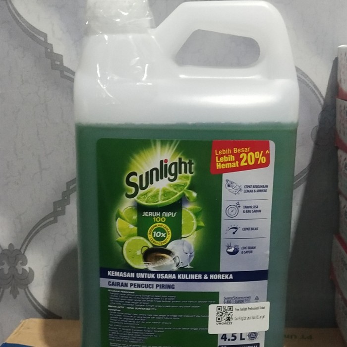 sabun cuci piring sunlight jerigen 5 liter