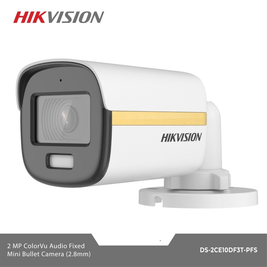 Hikvision DS-2CE10DF3T-PFS Camera CCTV Colorvu 2MP