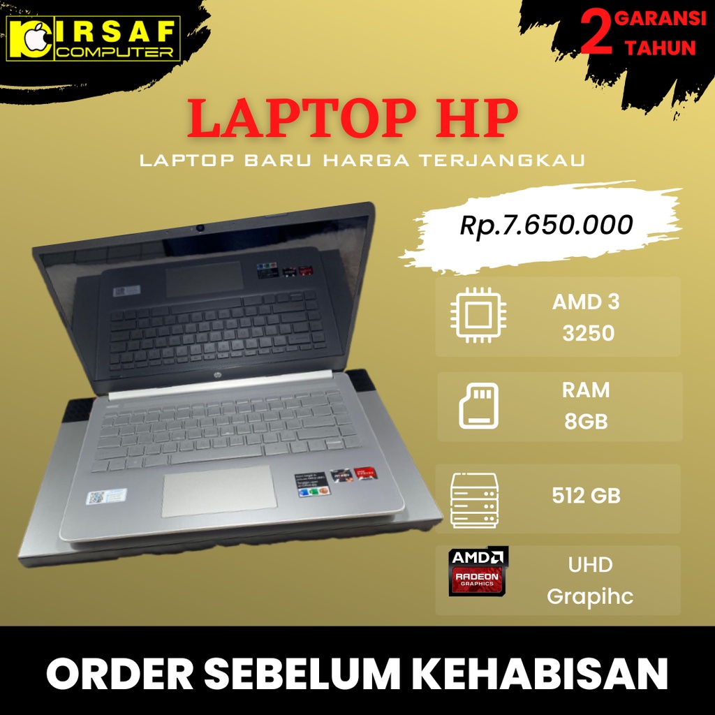 HP 14S-FQ0576AU Amd Ryzen 3-3250