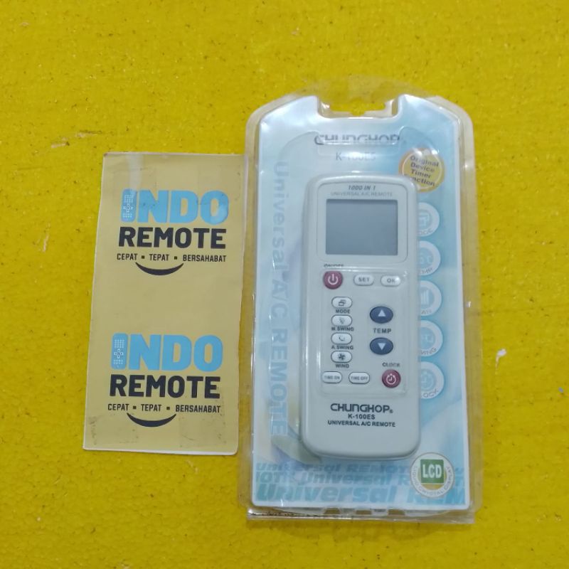 REMOTE MULTI AC CHUNGHOP K-100ES UNIVERSAL