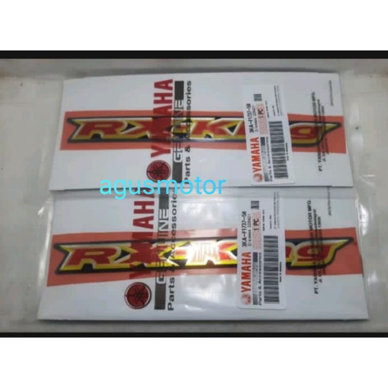 Emblem box acu box aki se rx king set original