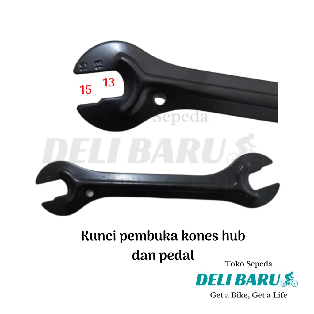Kunci kones cones tipis sepeda panjang