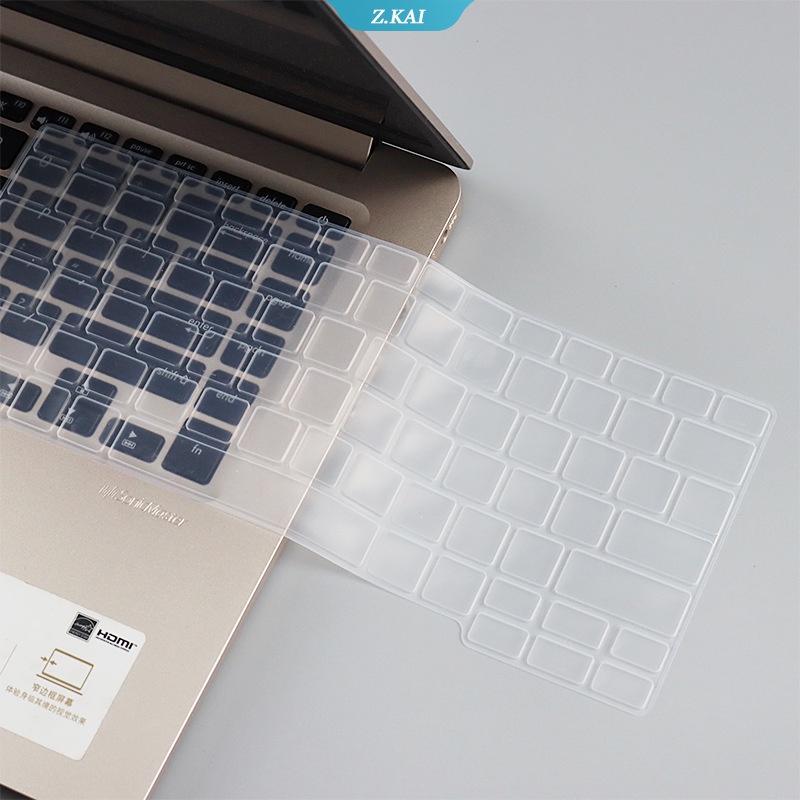 Lintang Dell 13.3-inch 5300 3300 5200 7300 7200 Dust Proof Keyboard Laptop Silikon Skin Dust Cover Pelindung Kulit [ZK]