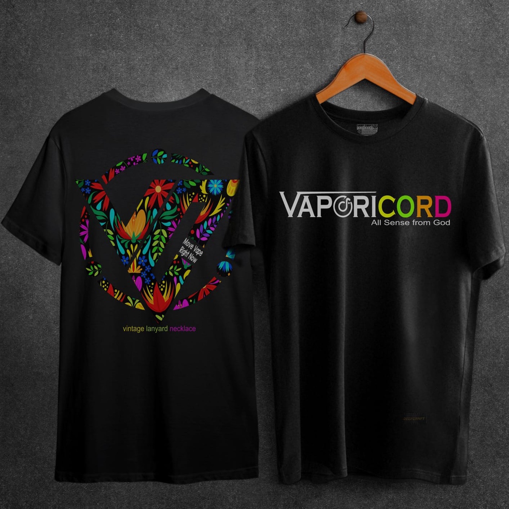 Streetwear / unisex / Tshirt Vaporicord streetwear Indonesia 100% Original by Deefcraft