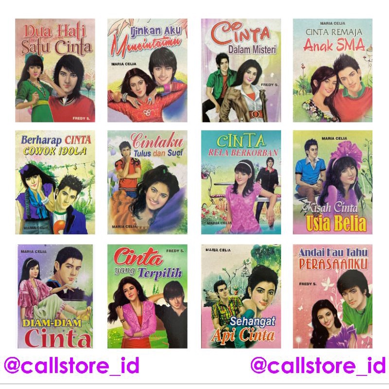 BUKU NOVEL ROMANTIS / BUKU NOVEL