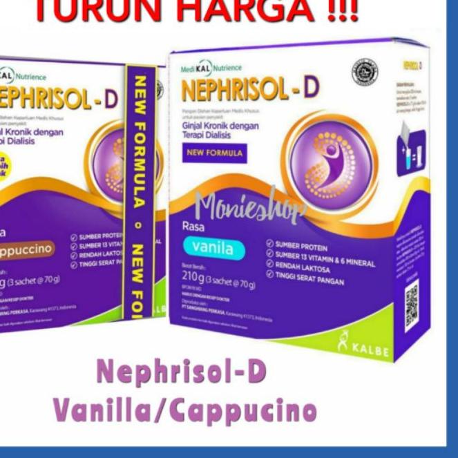 

✳ NEPHRISOL-D 231GR NEPHRISOL DIALISIS Vanilla Cappucino ⅍